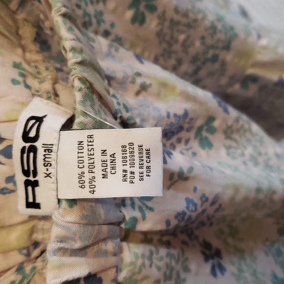 RSQ floral print peasant - make an offer! reasonable offers considered! - Picture 3 of 4
